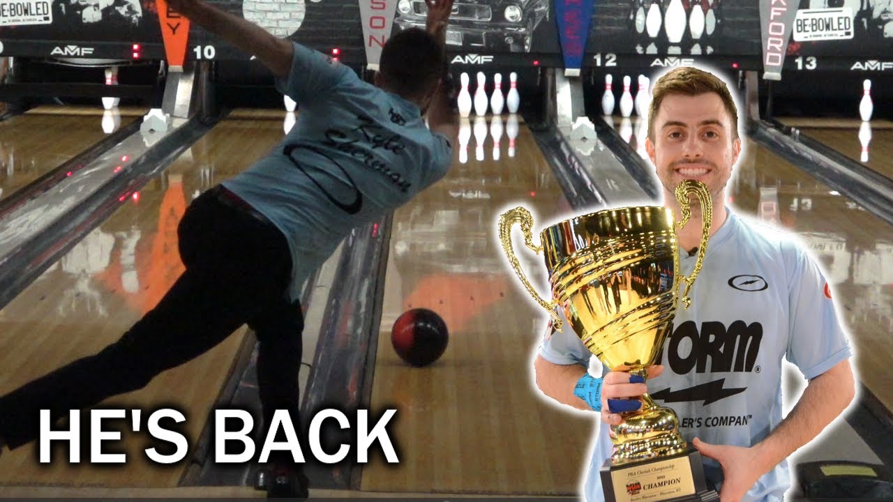 Kyle Sherman Bowling Release in Slow Motion (PBA TOC 2023)