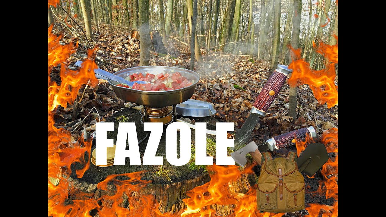 VAŘENÍ V LESE - FAZOLE V EŠUSU