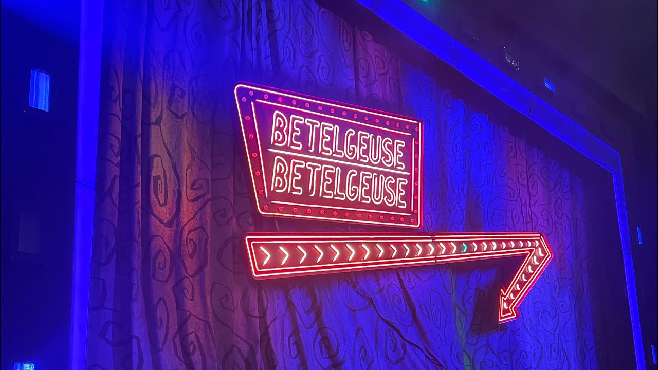 Beetlejuice curtain call Emilia Tangliani as Lydia Deetz & BCEFA speech 3/15/25 ￼￼