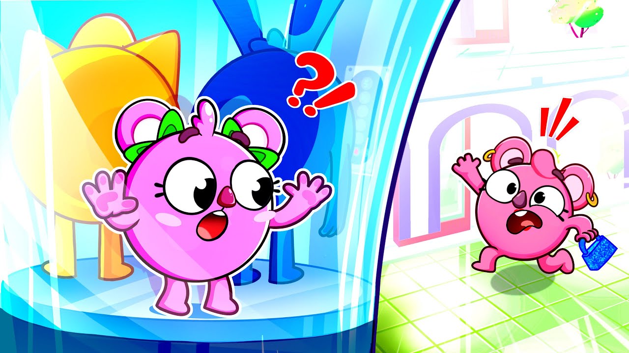 Up and Down! ⬆⬇ Elevator Safety Song | Funny Kids Songs 🐱🐨🐰🦁 And Nursery Rhymes by Baby Zoo