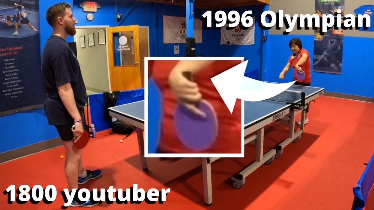An OLYMPIAN taught me backhand flick