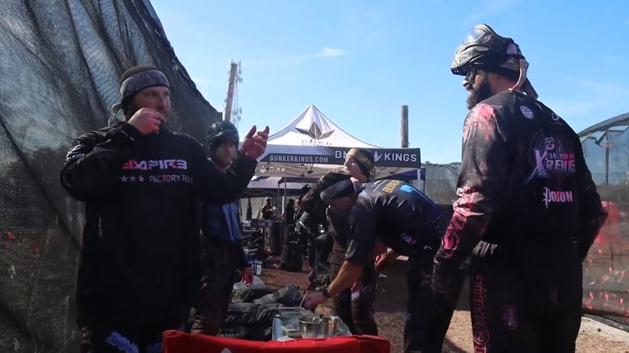 Tampa Bay Damage, Brooklyn Bears, NYX, Heroines, Dynamic, Shenanigans Paintball Practice!
