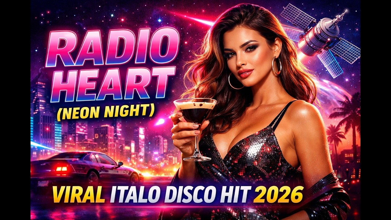 [ Radio Heart (Neon Night )— Viral Italo Disco Hit 2026 ] #italodisco #besteurodance