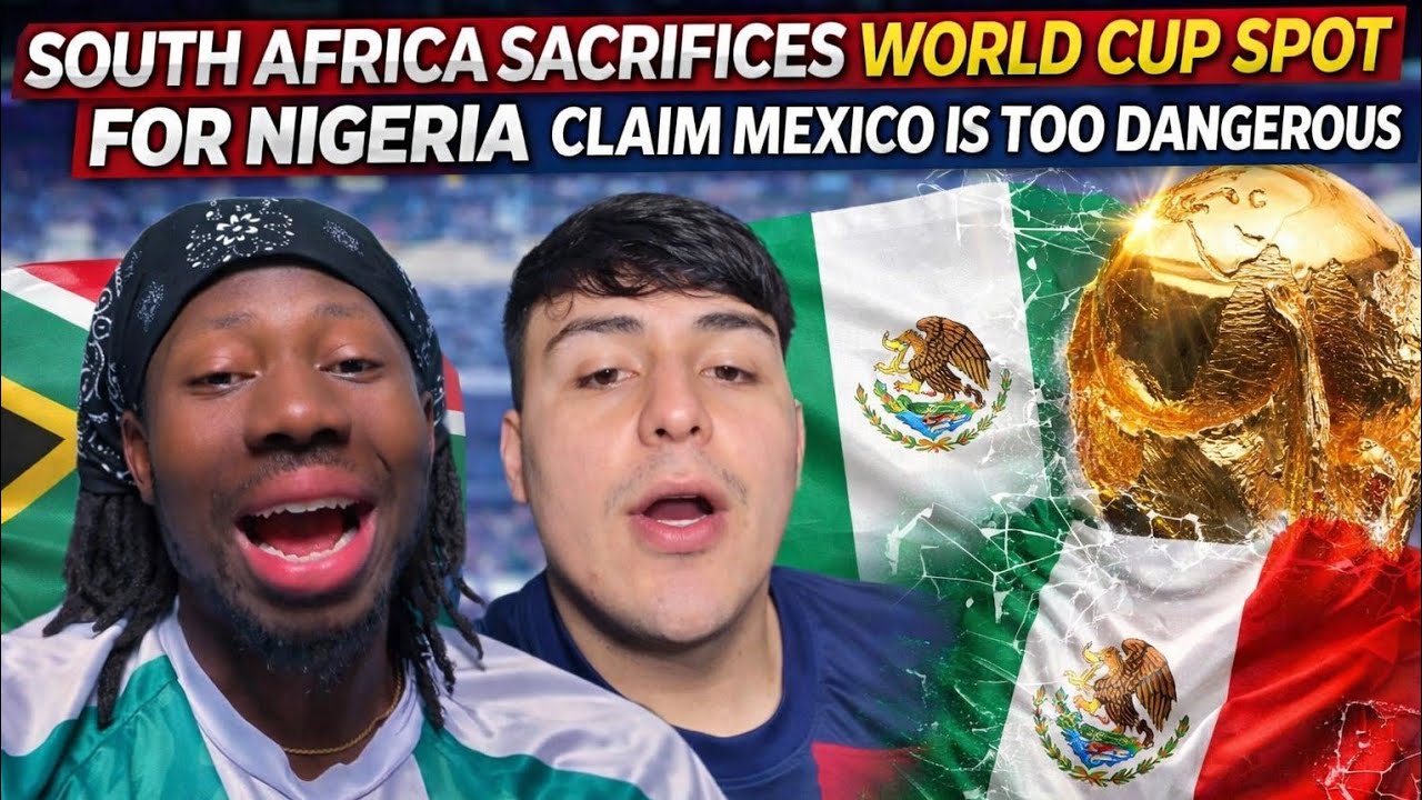 “Drama in Football: Did South Africa Step Aside for Nigeria Because of Mexico Fear?”