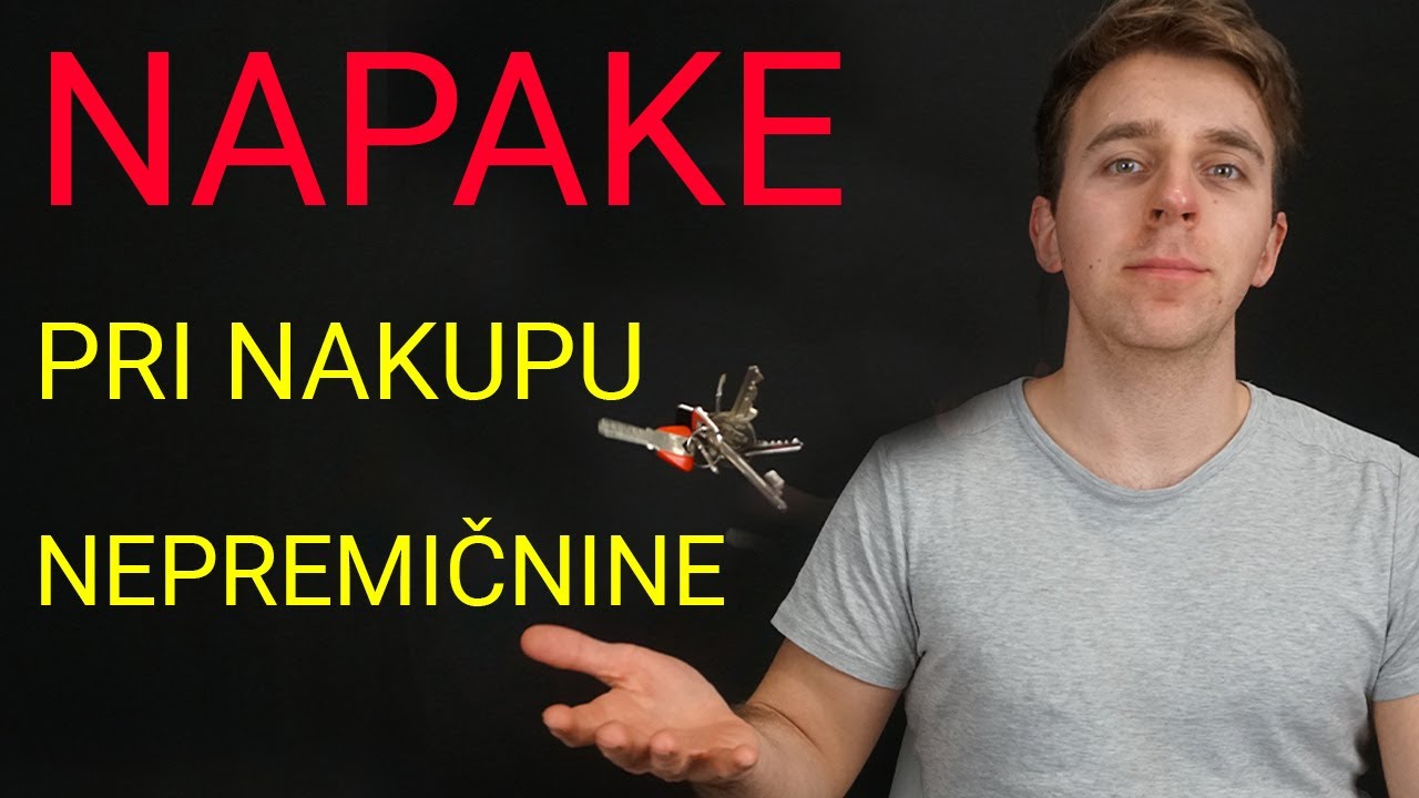 12 napak kupcev prve nepremičnine