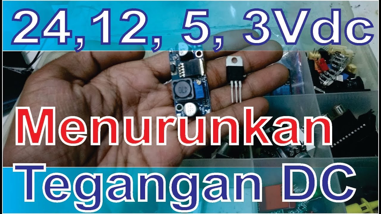 cara menurunkan voltase arus dc