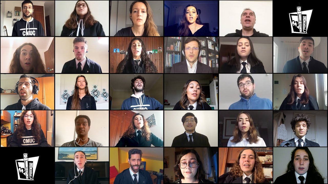Coro Misto da Universidade de Coimbra - Gaudeamus Igitur (coro virtual)