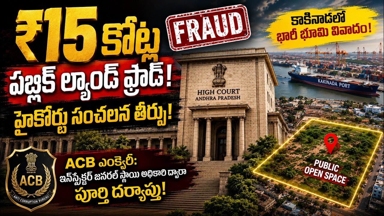 క్రిమినల్ కుట్రతో ₹15 కోట్ల భూమి మోసం? | High Court Recalls Consent Order & Orders ACB Probe