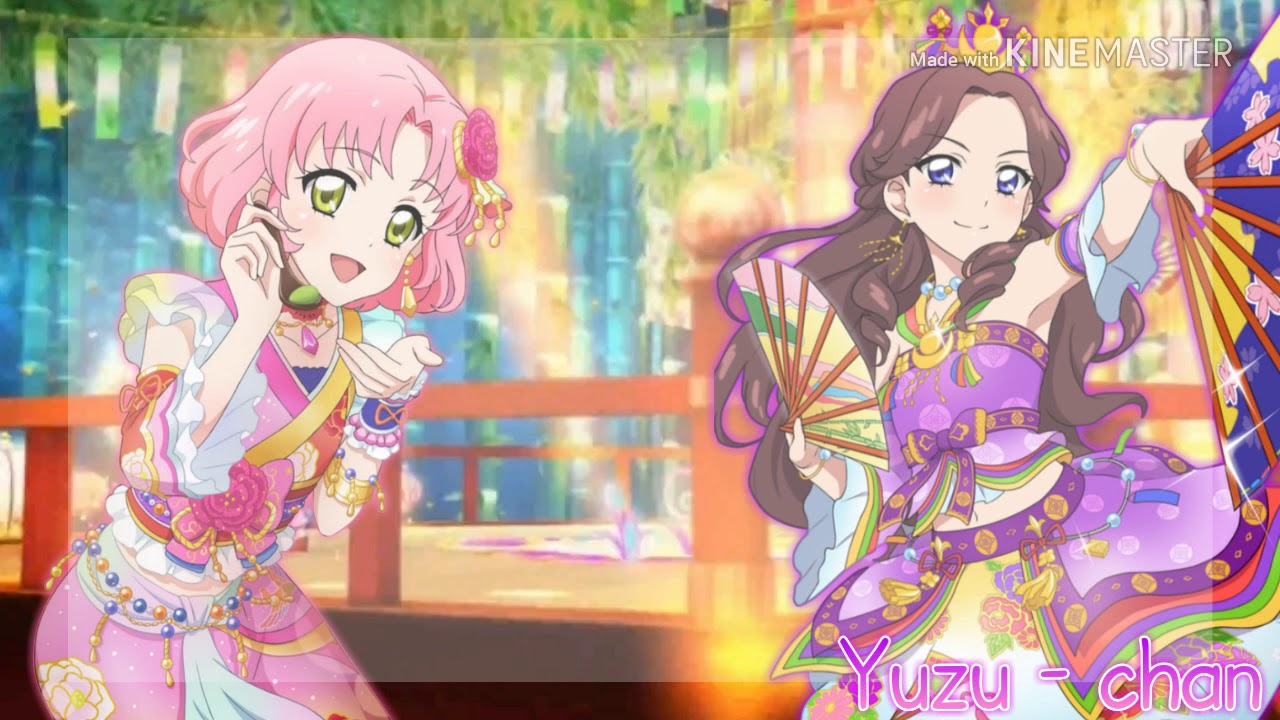 ( Aikatsu! ) Light Pink Day Tripper - Sakura & Miyabi ( FULL + LYRICS )