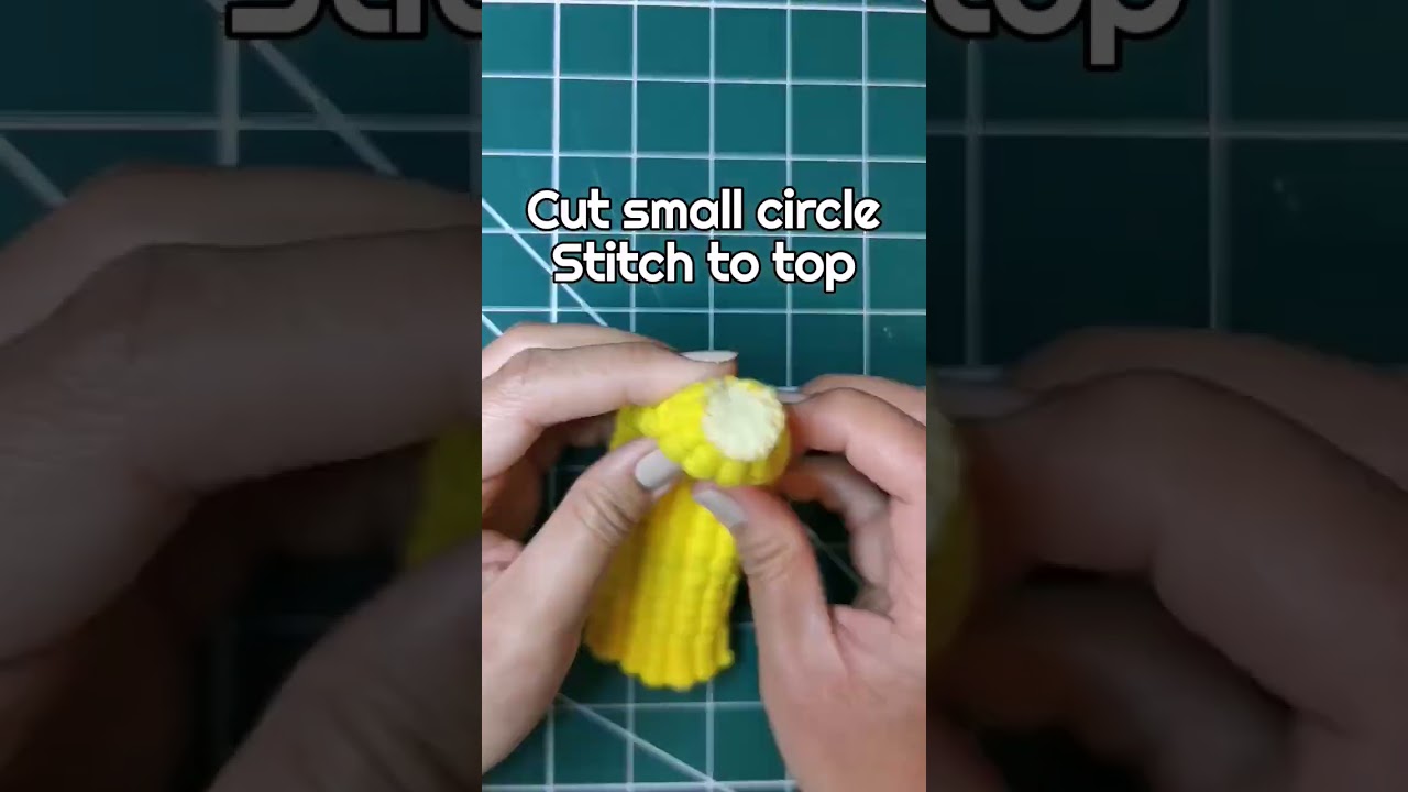 Making CORN Felt Food Toy
