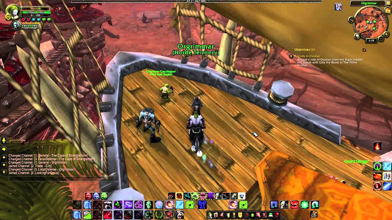 How to Get to Kalimdor From Eastern Kingdoms in 