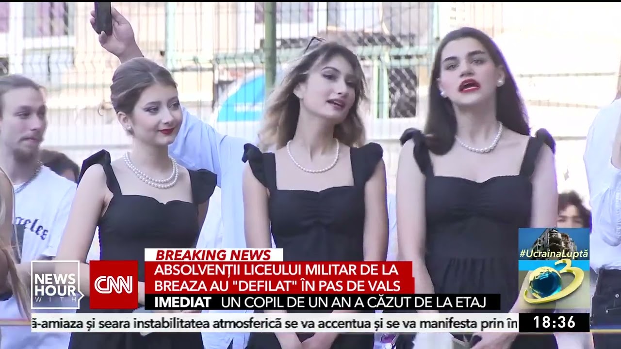 Tradiționala paradă a absolvenților de la Colegiul I.L. Caragiale a fost reluată