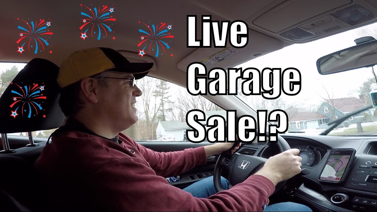 Live Garage Sales & Thrifting - Reselling for Profit in 2021