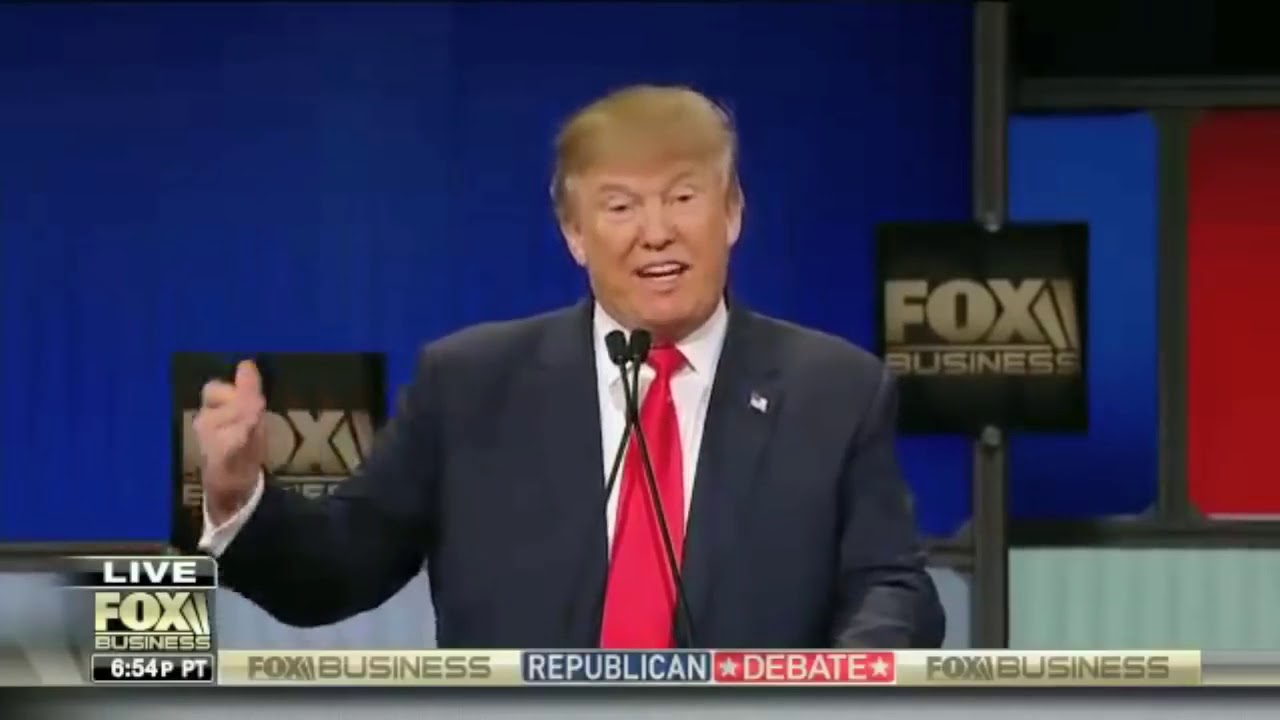 Best & Funniest Donald Trump Debate Moments Compilation
