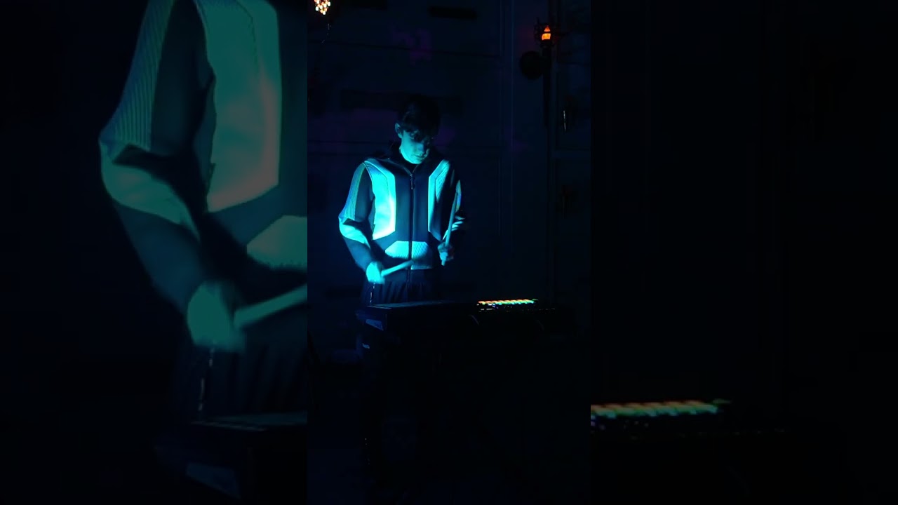 Playing Live Synthwave with the Roland MC-707 and SPD-SX