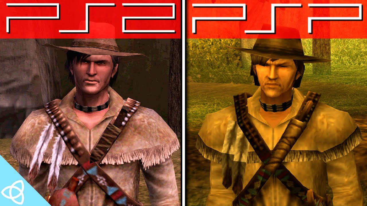 Gun Showdown (PSP) vs. Gun (PS2) | Side by Side