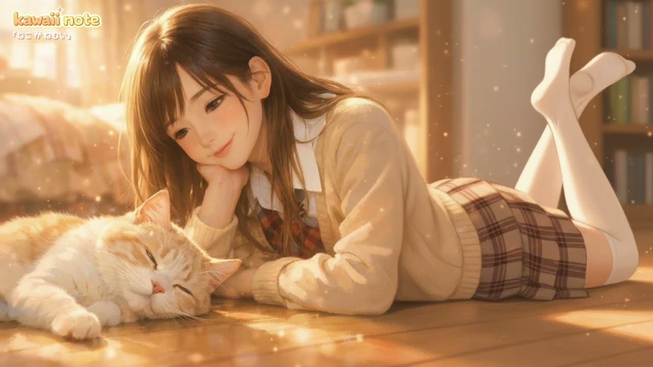 [Original J-pop] ねこがねむい｜なにもしてないのにかわいい時間