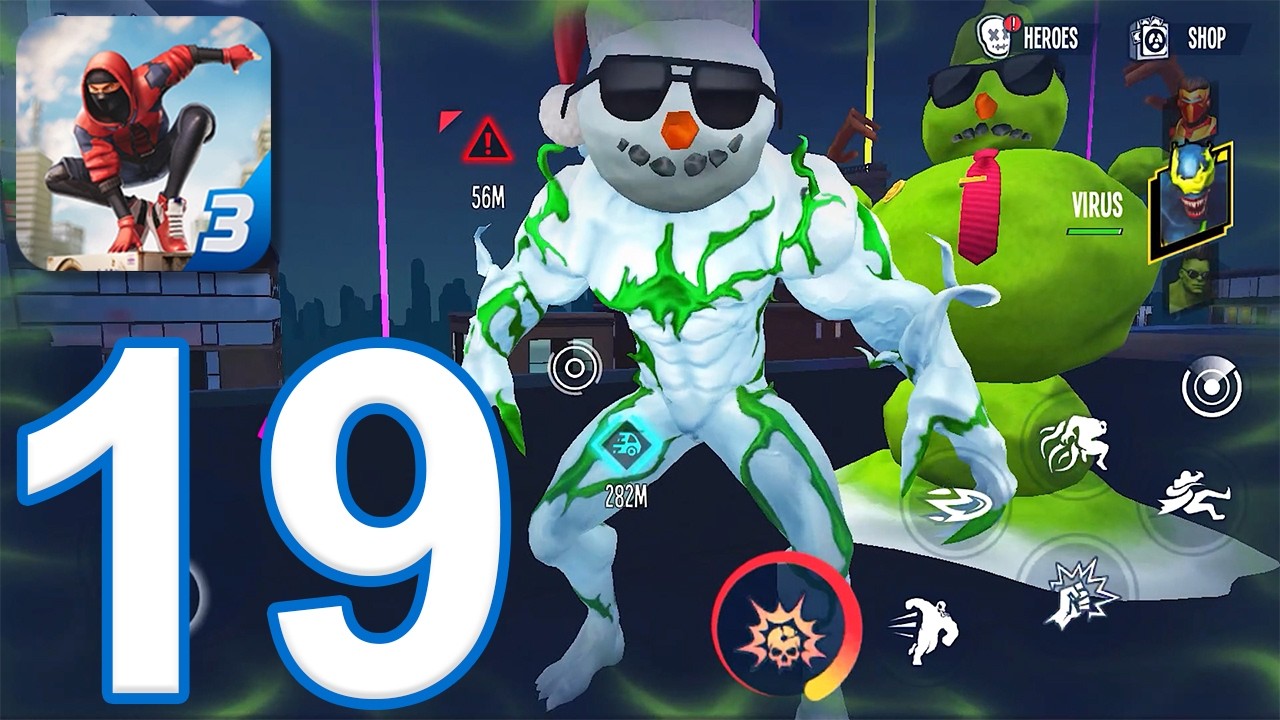 Super Fighter 3 - Gameplay Walkthrough Part 19 - Snowmen Update (iOS, Android)