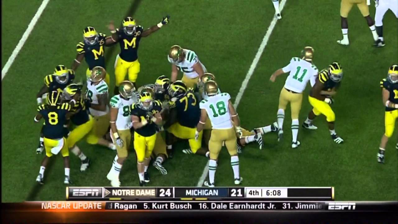 2011 Michigan highlights v. Notre Dame (HD)