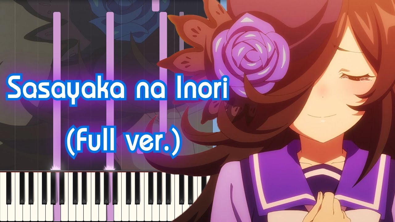 [Uma Musume: Pretty Derby Season 2 Episode 7 ED] Sasayaka na Inori (Full ver.) Piano Arrangement