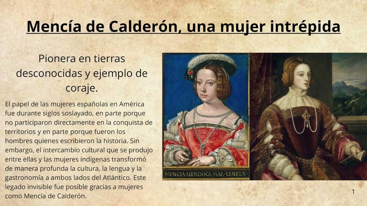 Mencía de Calderón, la Adelantada, capitaneó la primera caravana de mujeres al Nuevo Mundo