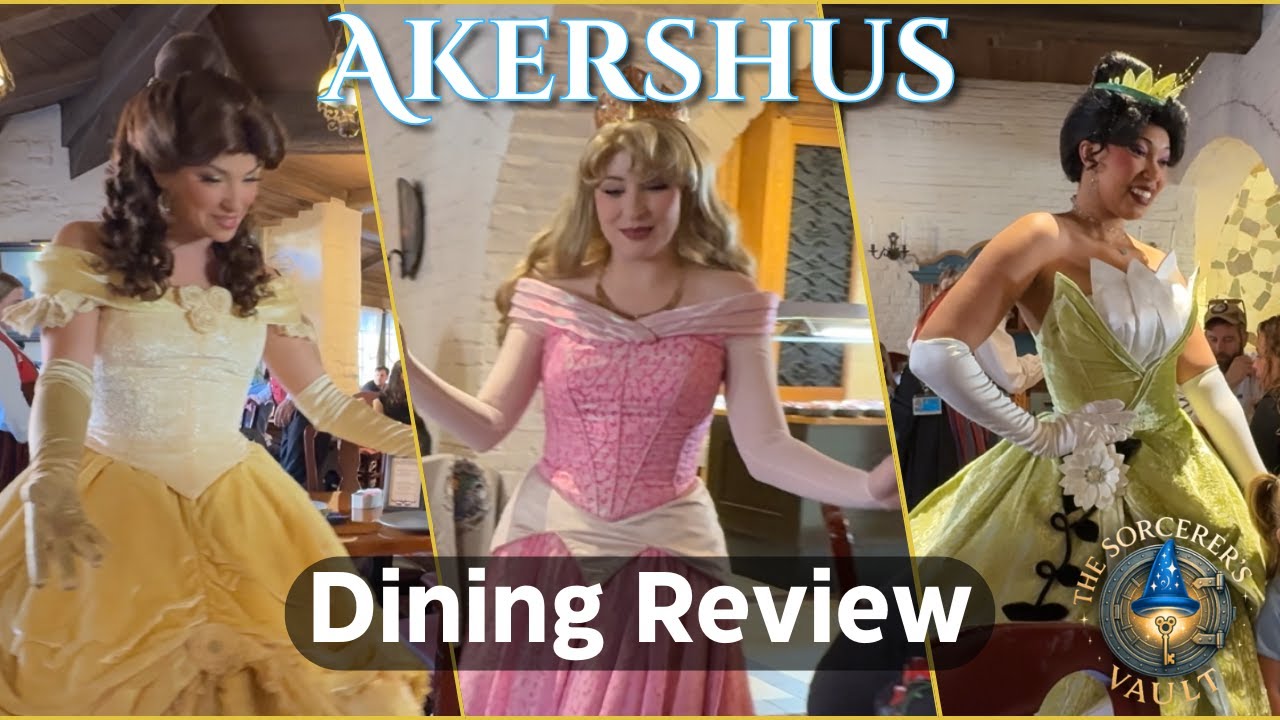 Обзор банкетного зала Akershus Royal | Ужин в стиле принцессы в павильоне Норвегии в EPCOT