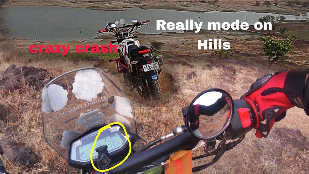 Really mode on Hills / xpulse really pro Crazy crash on hill 🥹😱 vlog 16
