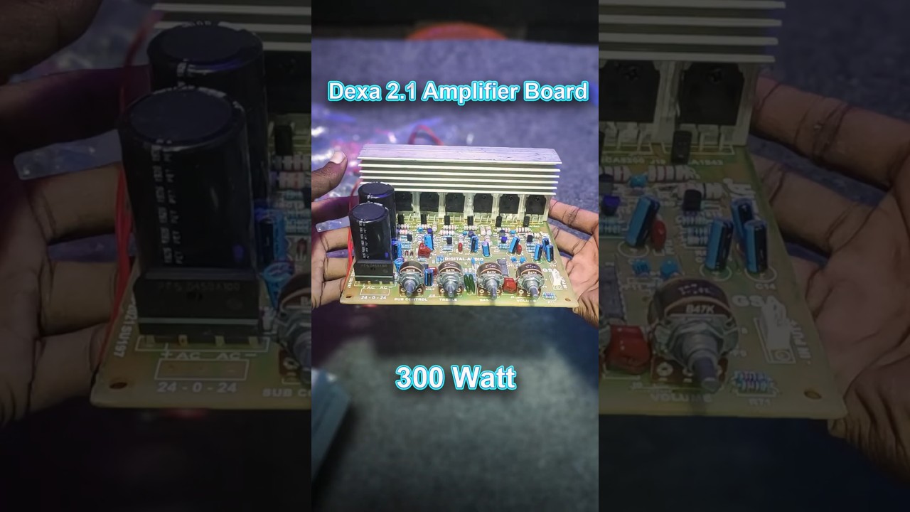 Dexa 2.1 Amplifier Board 300 Watt  #dj #jbl #amplifier