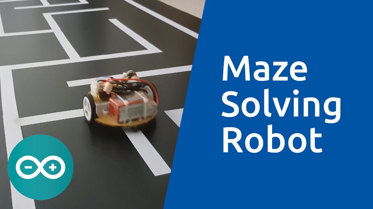 Maze Solving Robot - Line Following Robot Arduino