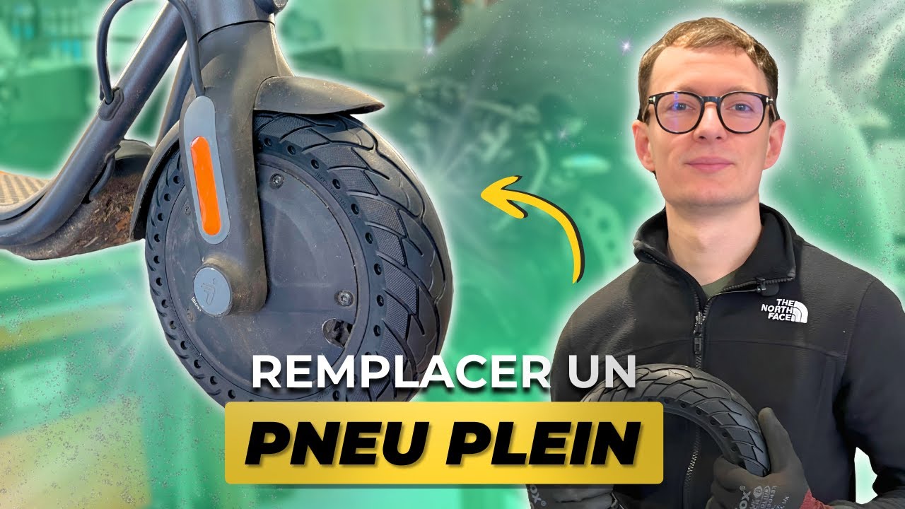 Comment REMPLACER un PNEU PLEIN sur une NINEBOT SÉRIE F et SÉRIE D [tuto complet]