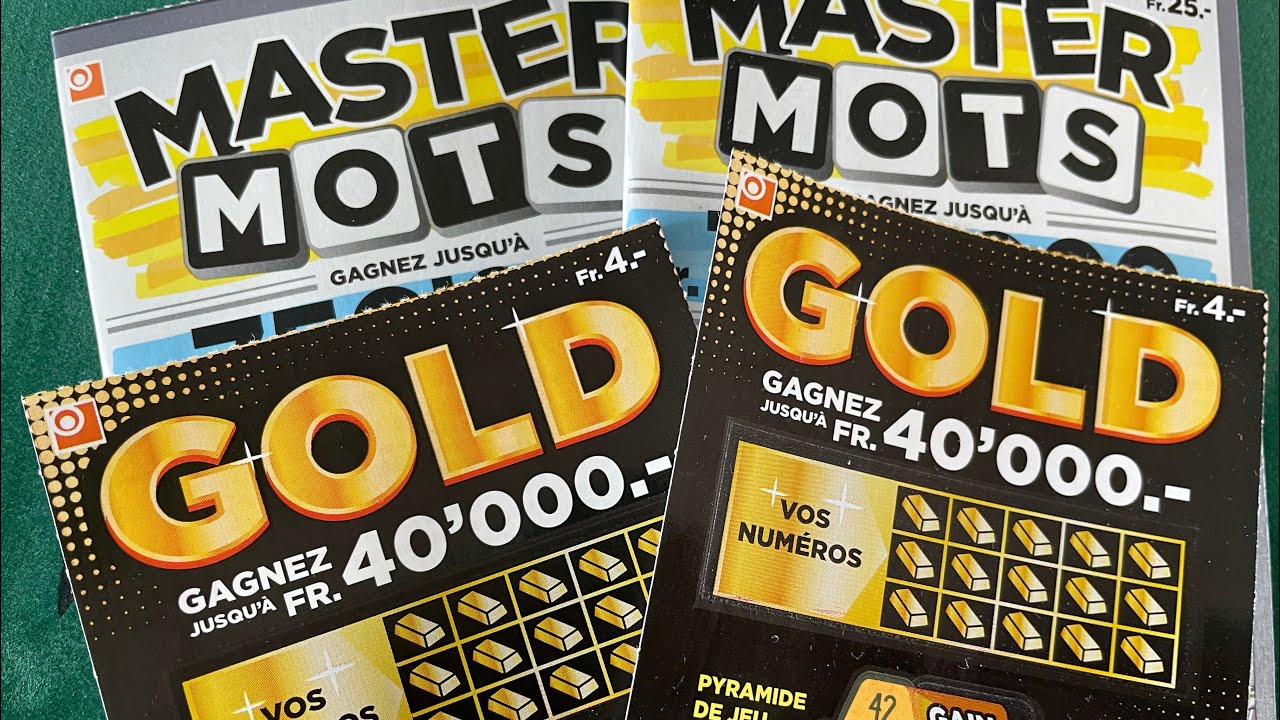 2 gold et 2 master mots de la loterie suisse romande