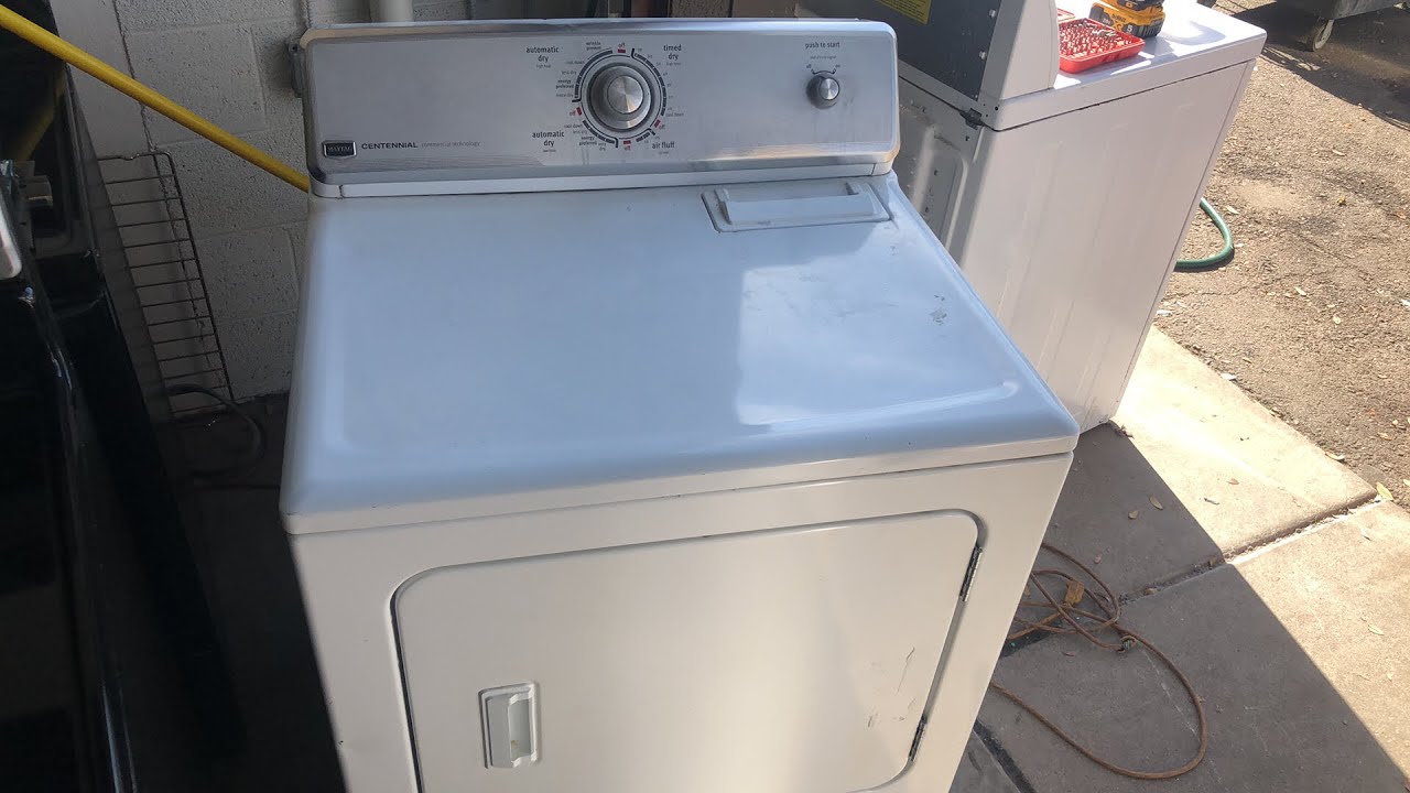Secadora Maytag dryer no calienta no heat