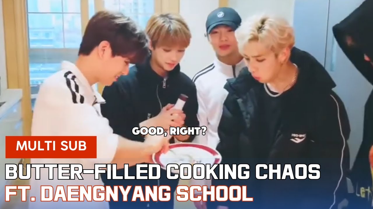 Seungmin & Felix’s Butter-Filled Cooking Chaos ft. Daengnyang School