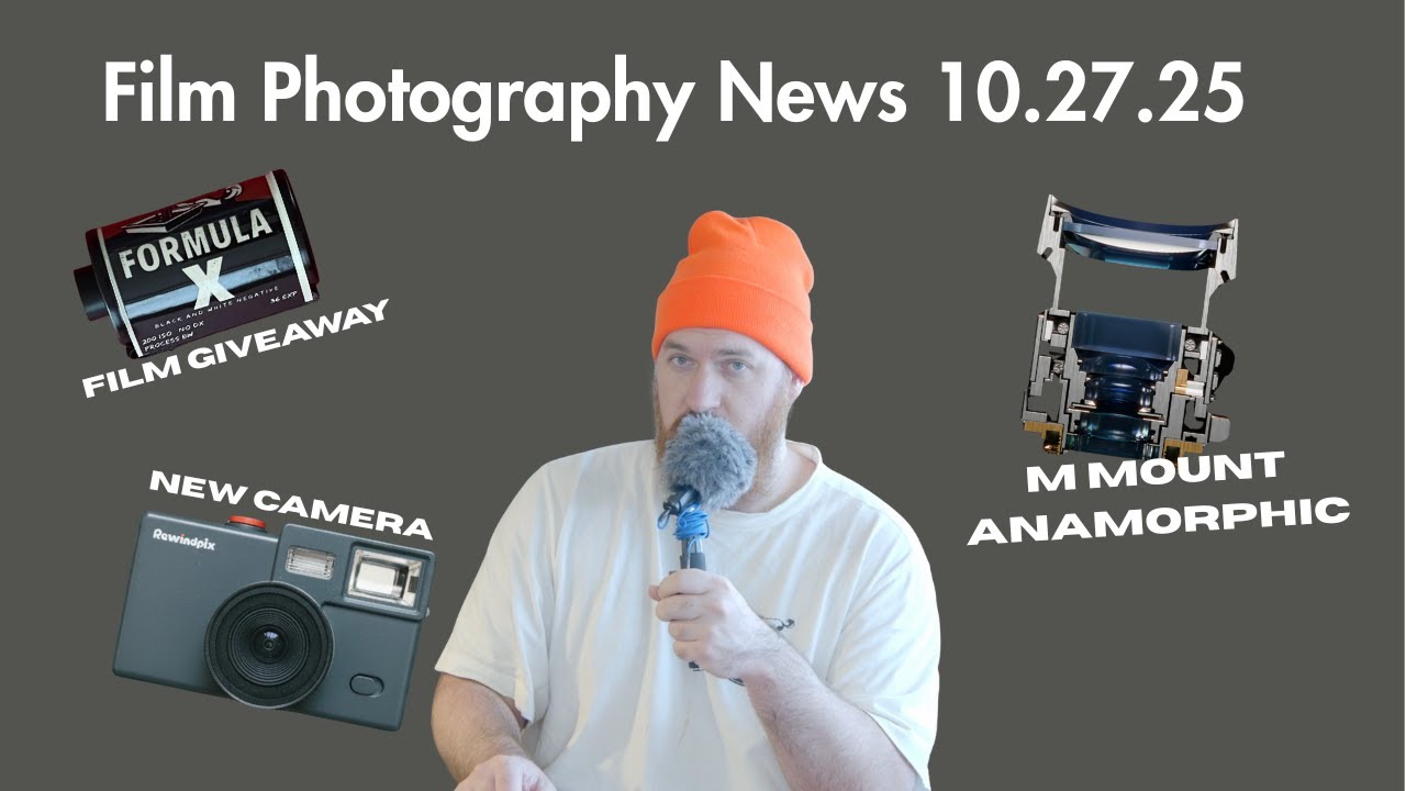Новости пленочной фотографии 27.10.25: раздача пленок, проекты Kickstarter и ничего больше!