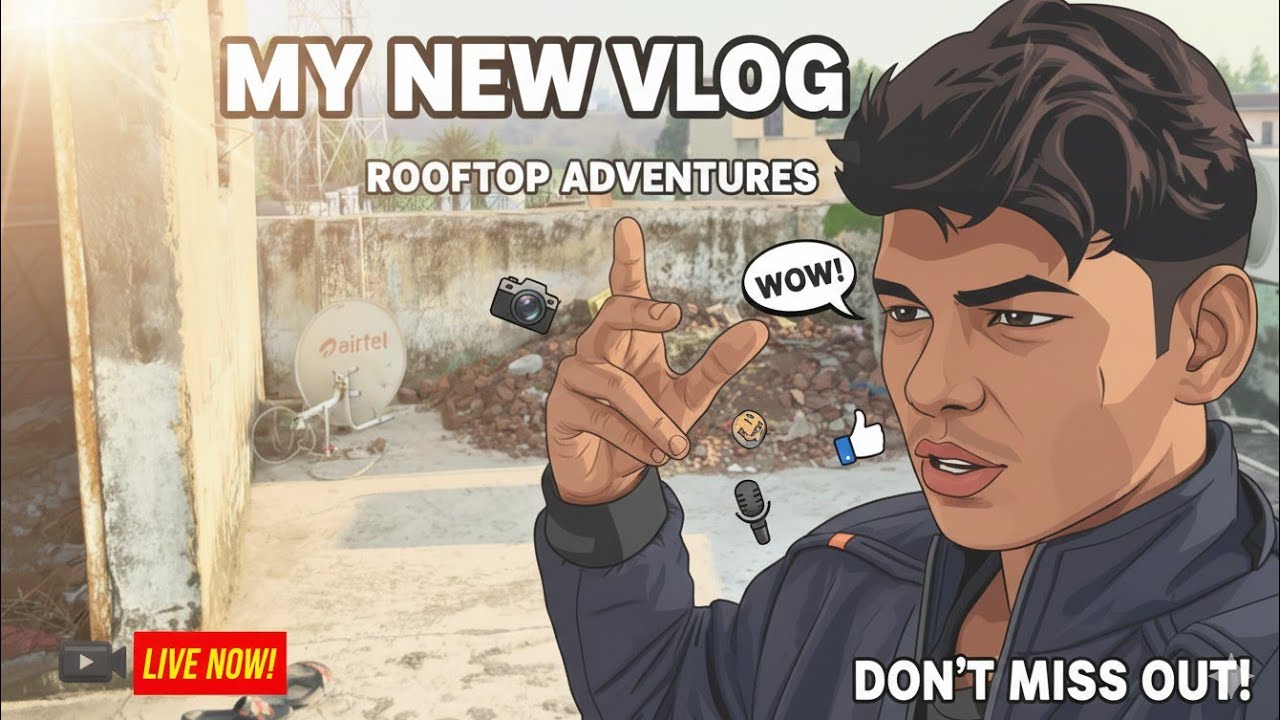 My new #vlog घर👌