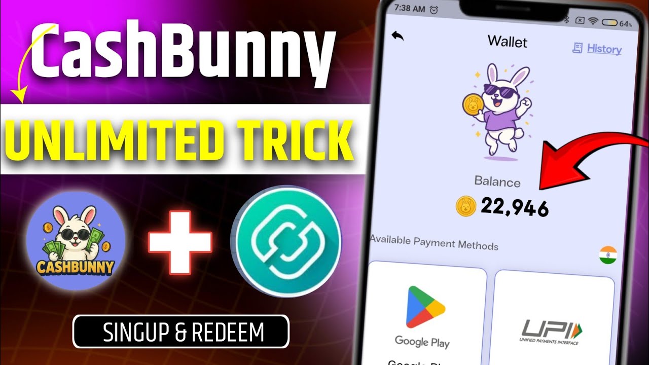 Cashbunny app unlimited trick | Cashbunny app new promo code | cash bunny app unlimited trick 
