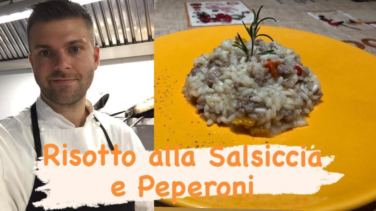 RISOTTO ALLA SALSICCIA DI BRA E PEPERONI DI CARMAGNOLA