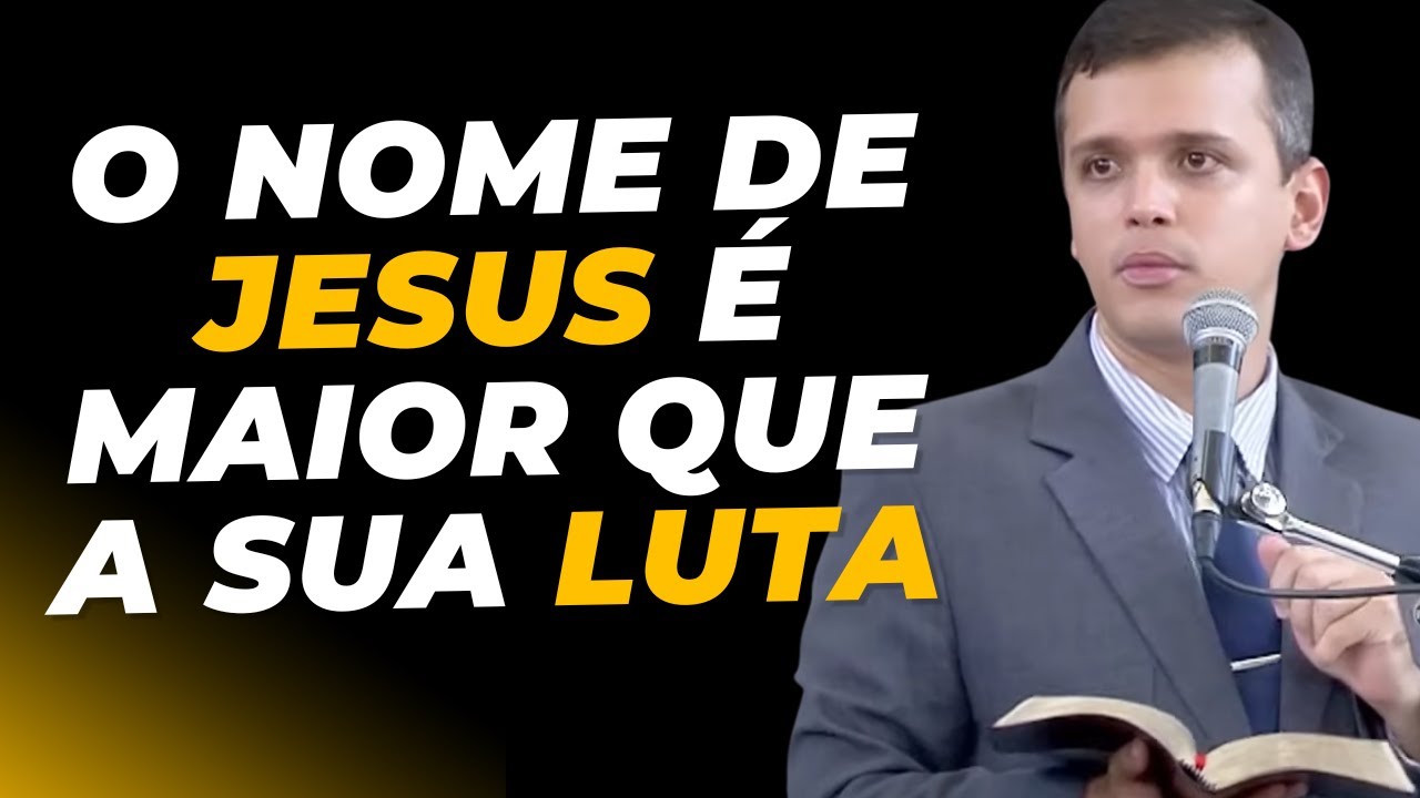 Pastor Renato Torres | O NOME DE JESUS É MAIOR- Pregação Ministração 2025  #pregação #reflexão #fe