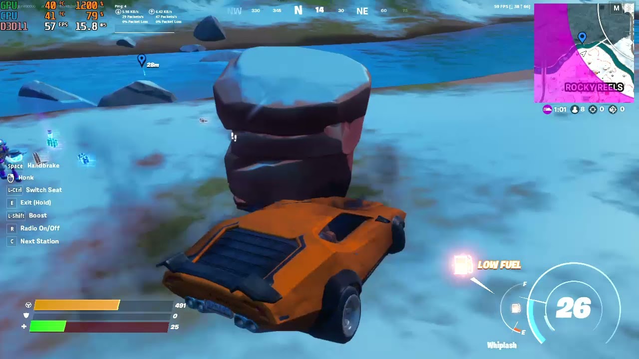 AMD Athlon 200GE Fortnite Performance Mode Chapter 3 Season 1
