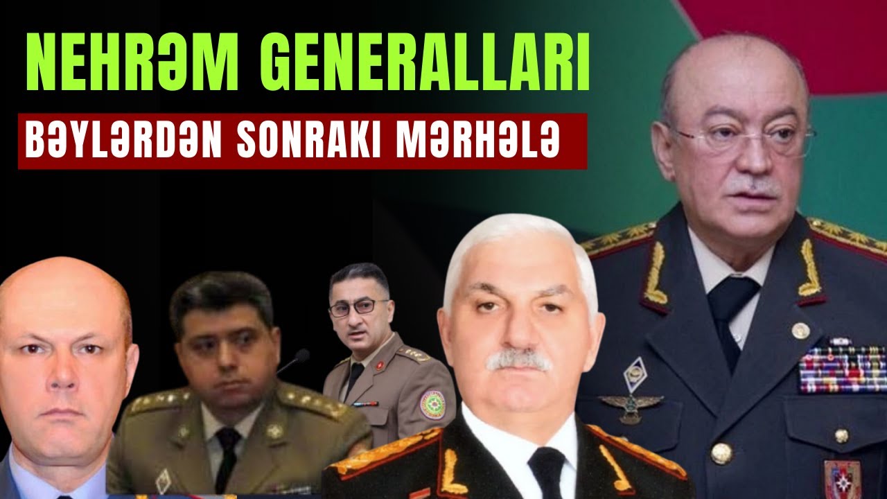 Bir ailədən dörd general çıxarmış Kəmaləddinin cəzalandırılması. Atası türməyə göndərilən general