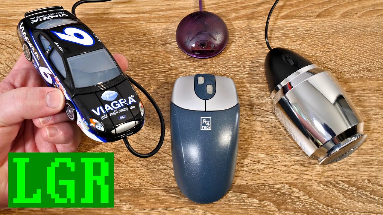 Weird Old Computer Mice: Viagra, Bullets, & The 4th Dimension
