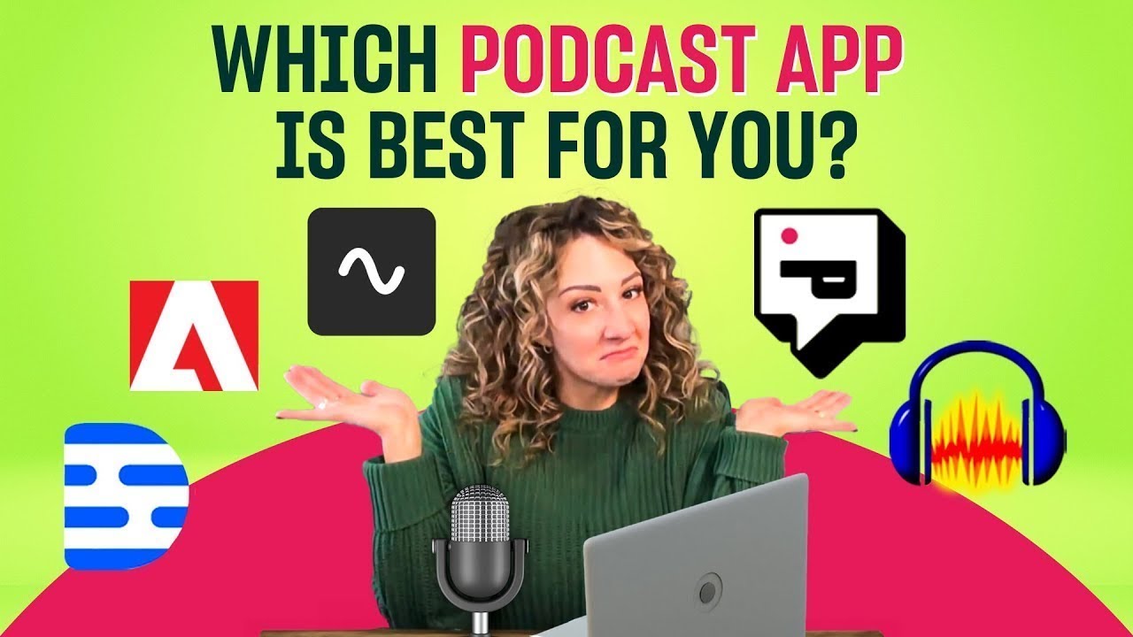 BEST Podcast Software (Riverside vs Descript vs Podcastle vs Audacity vs Adobe)