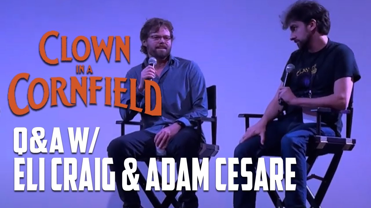 Clown in a Cornfield (2025) Film Q & A w/ Adam Cesare & Eli Craig at Overlook Film Festival 2025