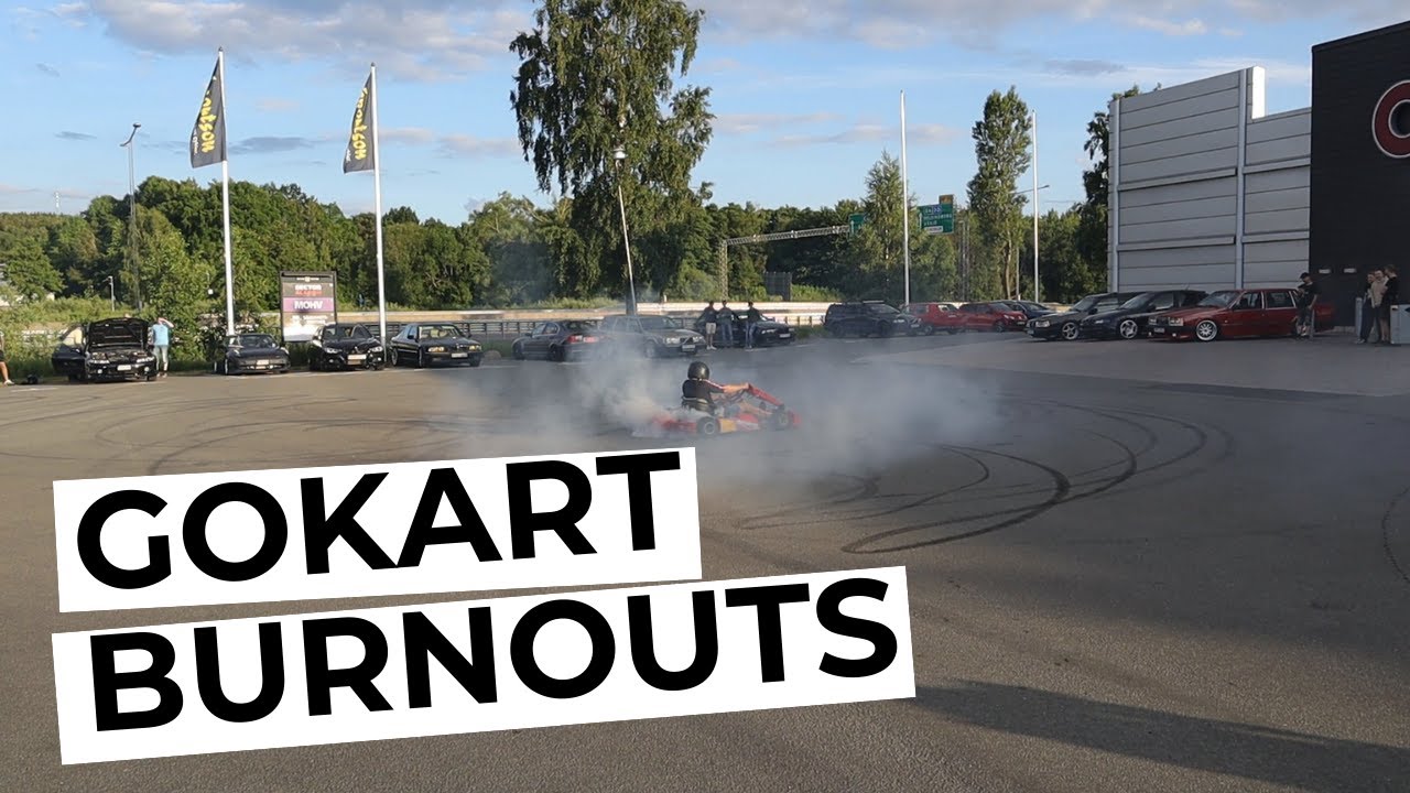 DRIFTAR MED EN GOKART PÅ JSR MEET #2