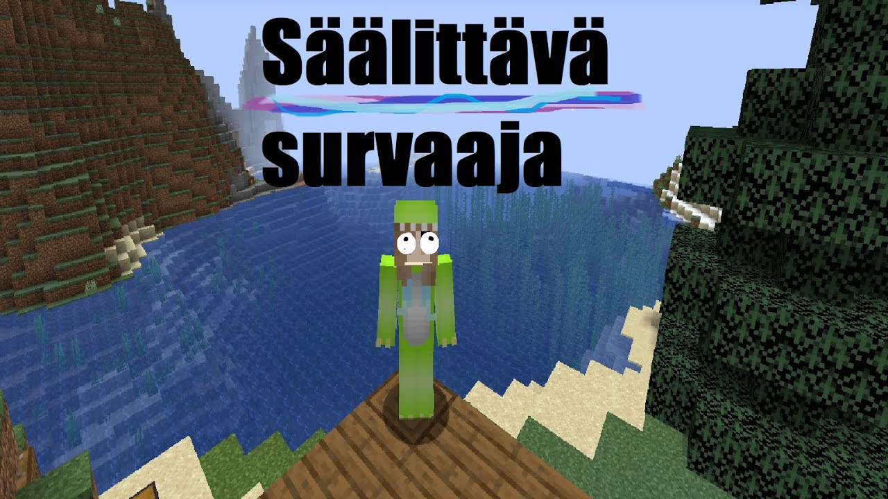 S&auml;&auml;litt&auml;v&auml; survaaja // Minecraft survi sarja #1 (lue kuvaus)