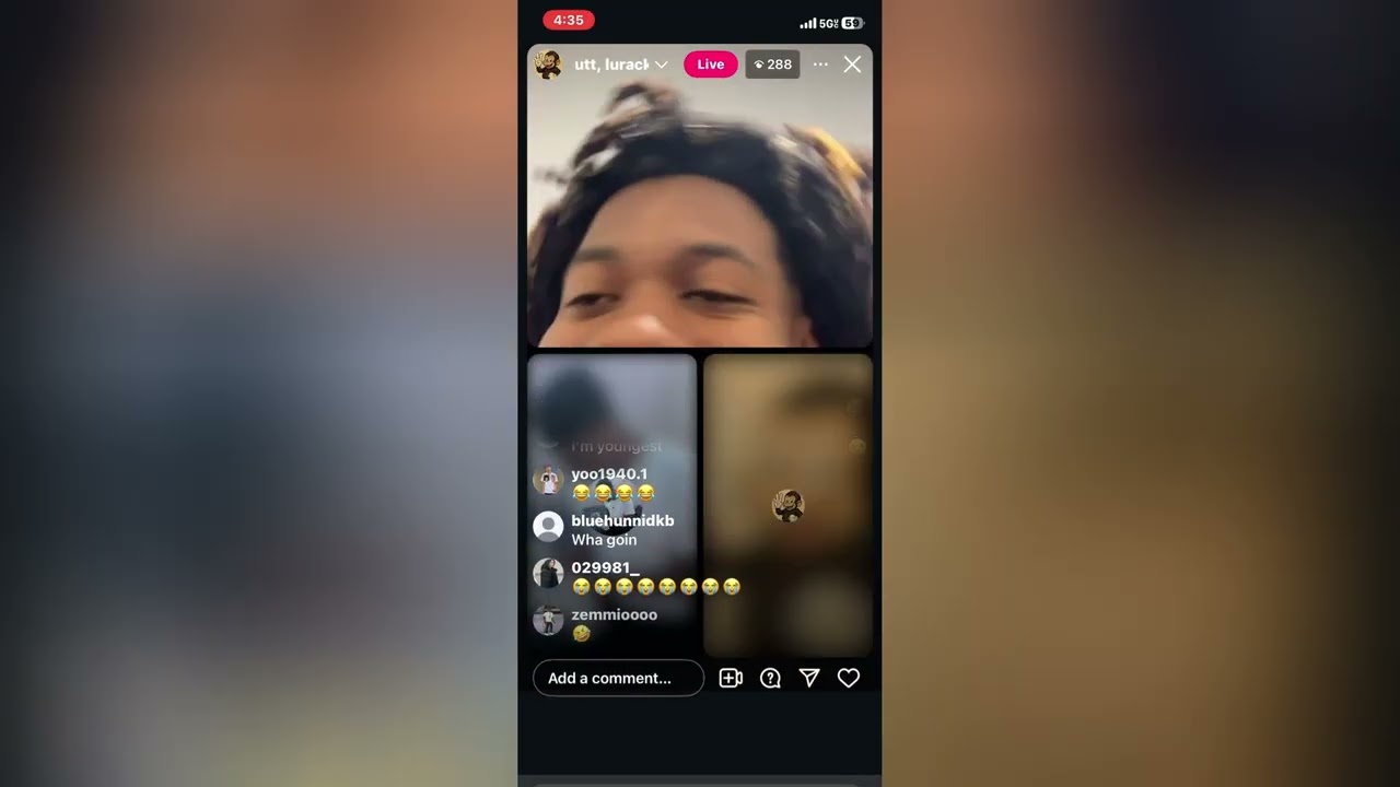 Cuhlout Goes on Instagram Live With Thr33 + Luracks😂