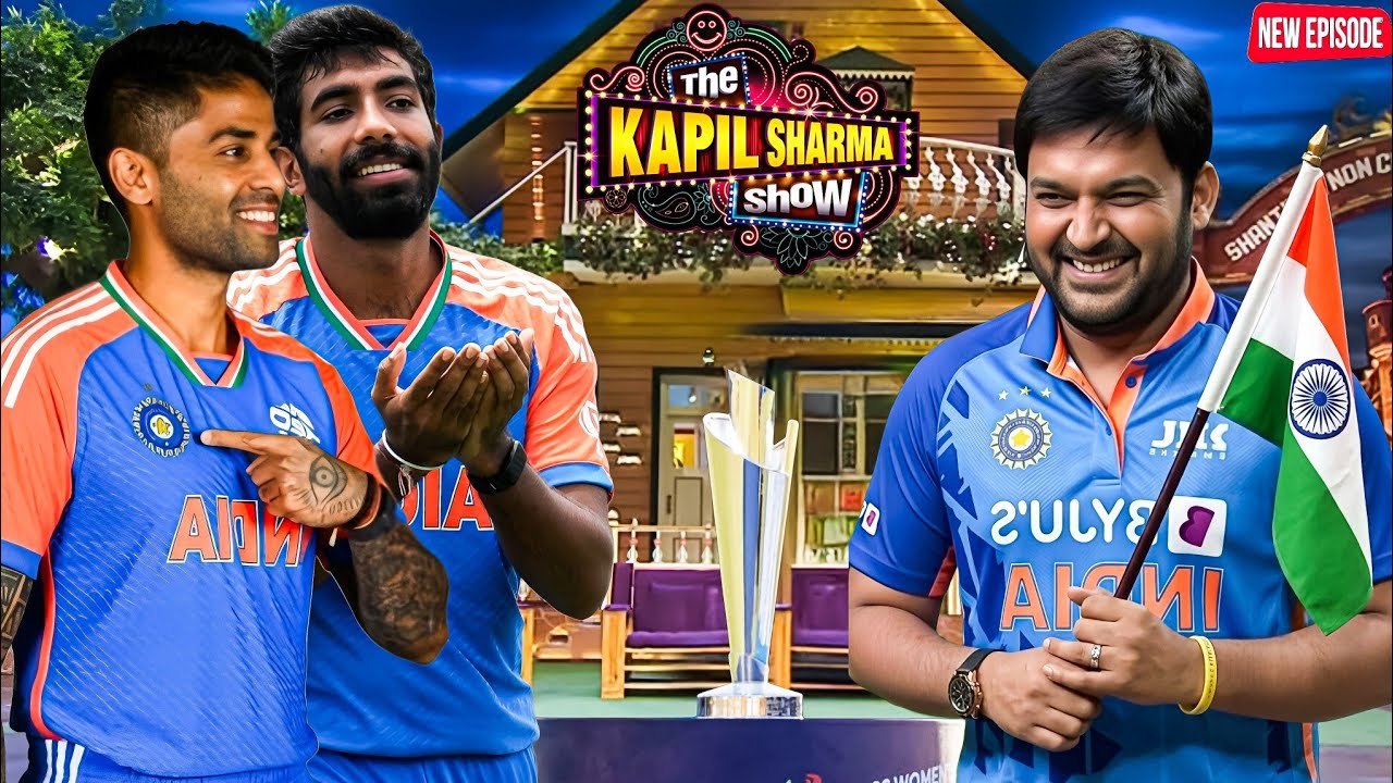 न्यूजीलैंड को फाइनल में रुला कर Surya और Bumrah पहुंचे Kapil से मिलने! || The Kapil Sharma Show ||