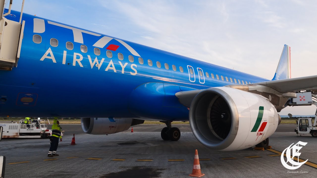 TRIP REPORT | ITA Airways A320 | Lamezia Terme - Rome Fiumicino | the comforts of the legacy