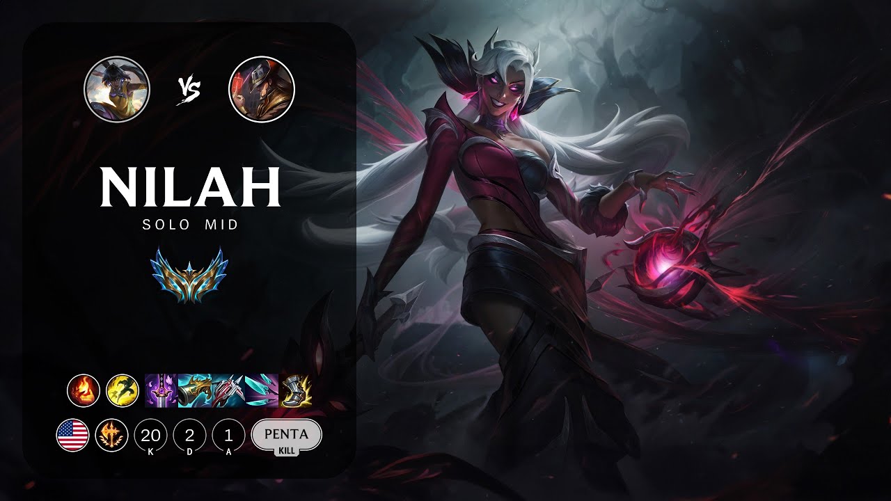 Nilah Mid vs Twisted Fate - NA Challenger Patch 14.3