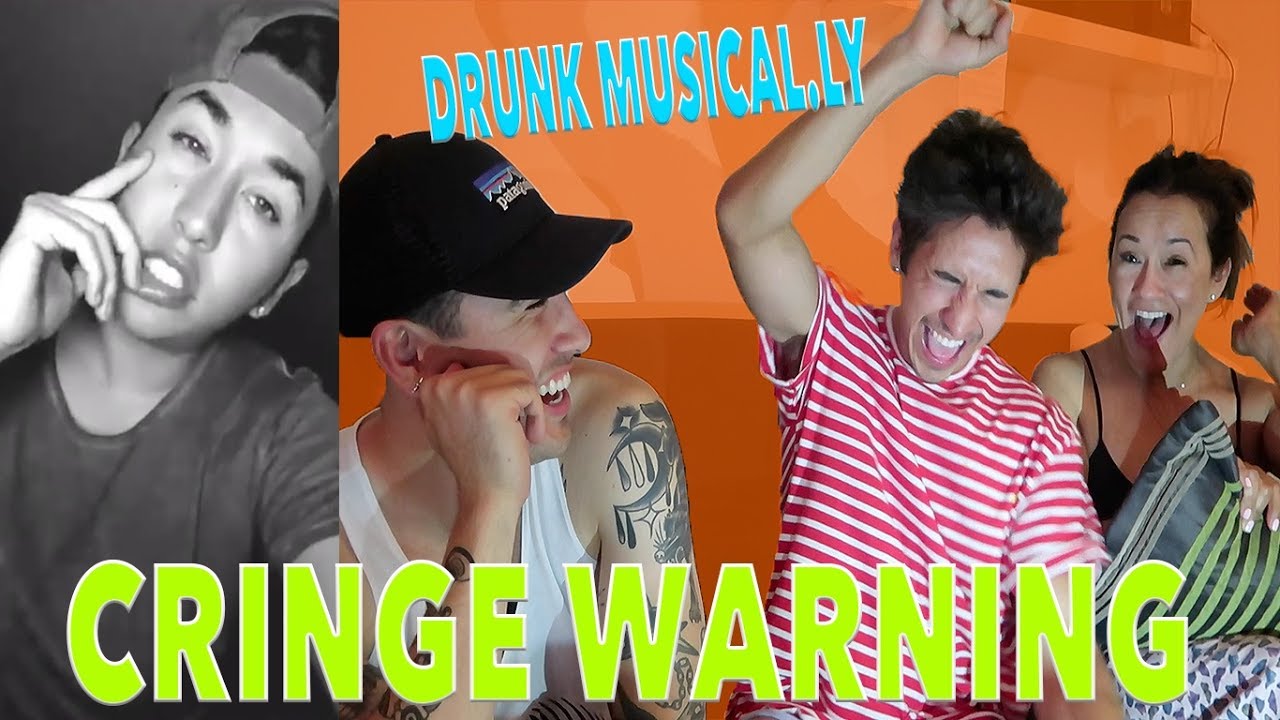 Reacting DRUNK to my CRINGEY Musical.lys with my family! (CRINGE WARNING)